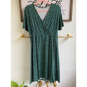 41 Hawthorn Elisse Knit Surplice Dress